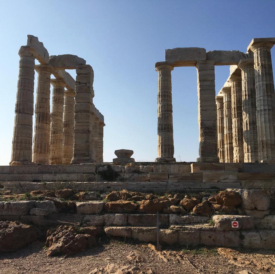 Legrena Beach Villa Sounion Exteriér fotografie