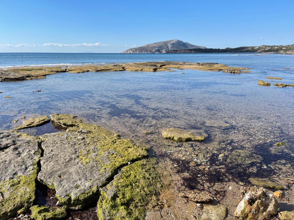 Legrena Beach Villa Sounion Exteriér fotografie