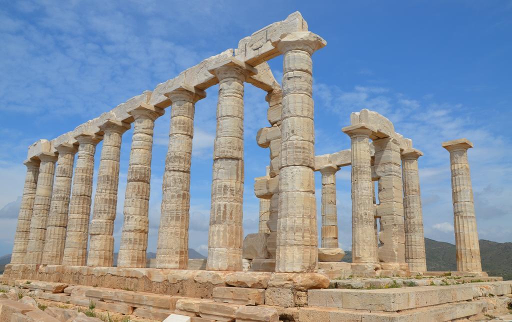 Legrena Beach Villa Sounion Exteriér fotografie